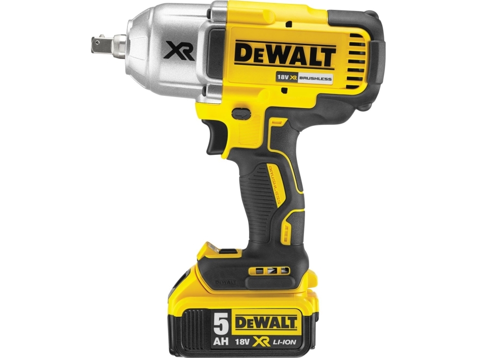 DeWALT DCF899P2-QW - Mutterdragare - sladdlös - 610 W - 3 hastigheter - 1/2-tums kvadrat-drive 12.7 mm - 950 N·m - 2 batterier - 18 V | Elverktyg - Prof. Akku verktyg - Mutterdragare | GameStuff