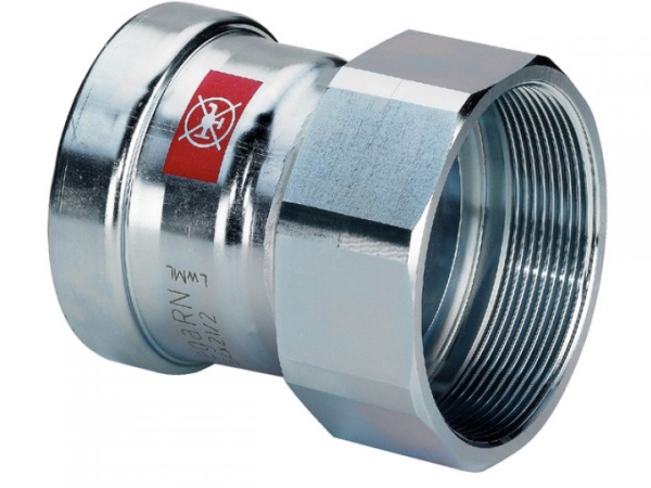 Prestabo övergång 35 x 1 muffe/muffe förzinket stål | VVS Artiklar - Rör & Kopplingar - Tryckrör och rördelar | GameStuff