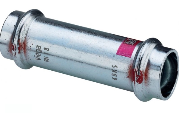 VIEGA Prestabo skydemuffe 15mm af ulegeret stål SC-contur | VVS Artiklar - Rör & Kopplingar - Tryckrör och rördelar | GameStuff