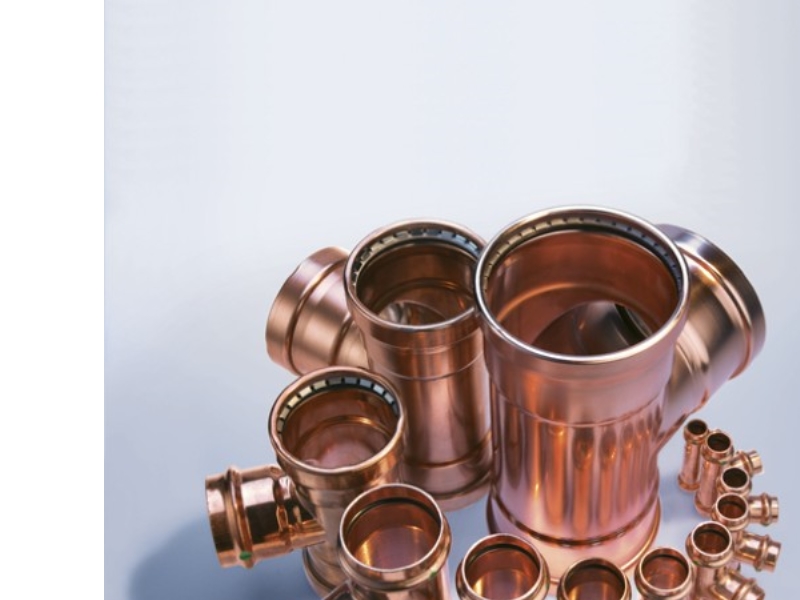 Viega T-stykke 18 x 18 x 15 mm kobber | VVS Artiklar - Badrum - Tillbehör för toalett | GameStuff