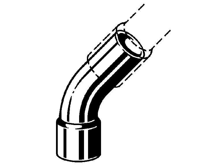 Viega kobberrørbøjle 1-painike 35 mm 45° - 104955
