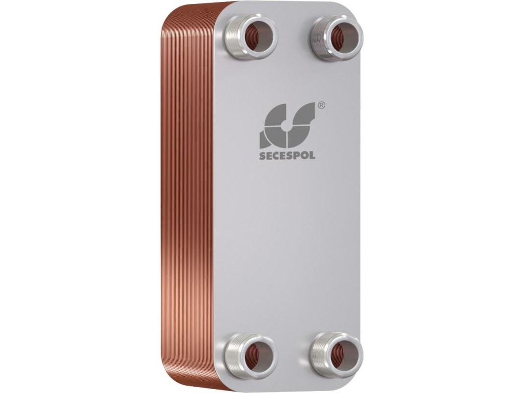 Secespol Loddet Pladevarmeveksler Enkelt Flow Lb31-20 1 - 0203-0062"