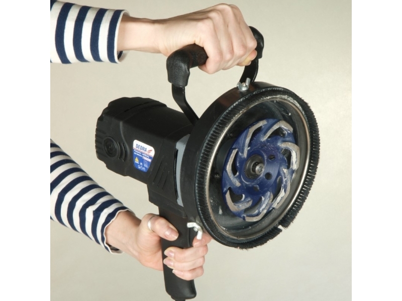 Dedra Concrete milling and grinder 1.5kW + S-segment diamond blade 125mm (DED7747)