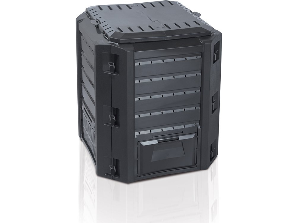 Prosperplast Komposteringsmodul CompoGreen 1200L svart (IKSM1200C) | Trädgården - Trädgårdsredskap - Övriga trädgårdsredskap | GameStuff