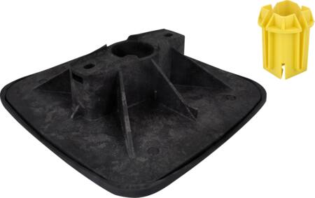 Walraven yeti stöd 335x335 - BUP Taginstal. t/RapidStrut konstruktioner | Ventilation & Klimat - Rör & Kopplingar - Infästningar och verktyg | GameStuff