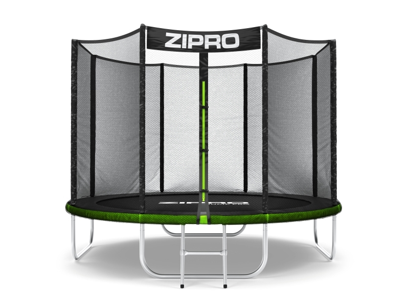 Zipro trädgårdstrampolin Jump Pro med 8FT 252cm utomhusnät + skoväska GRATIS! | Utomhusleksaker - Studsmattor & Hoppborg - Studsmattor | GameStuff