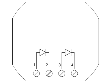 F& F 1A 1000V ohjaussignaalin erotin - SEP-02