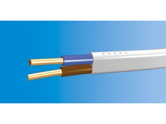 Nkt Cables Installationskabel Ydyp 2X2,5 750V Weiß 13029004
