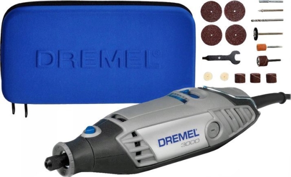 Dremel Narzedzie wielofunkcyjne 3000 130W + 15 akcesoriów (F0133000JC)