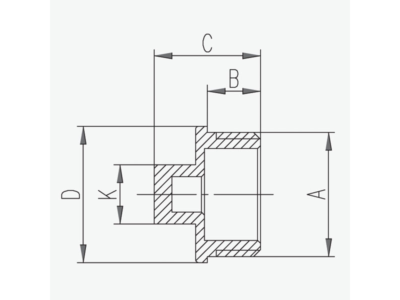 Ferro Korek Mosiężny 5/4" Żółty (Kor6z)