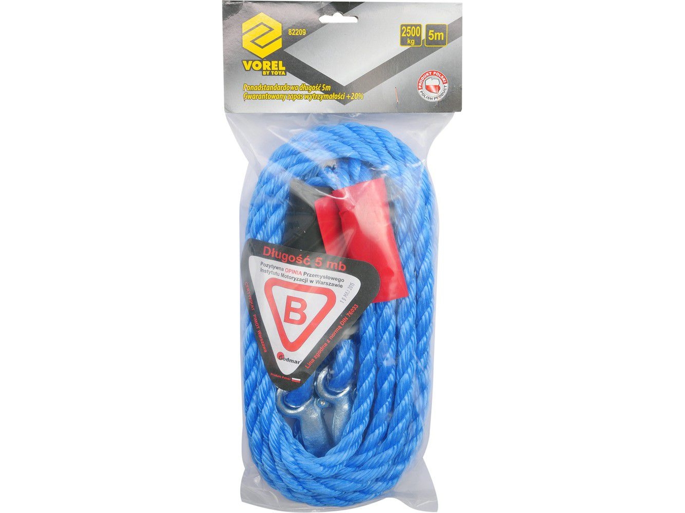 VOREL TOLER LINK - PLATED 2.5t WITH Hook, TITANIUM 82209 | Verktyg & Verkstad - För verkstaden - Lyftanordningar | GameStuff