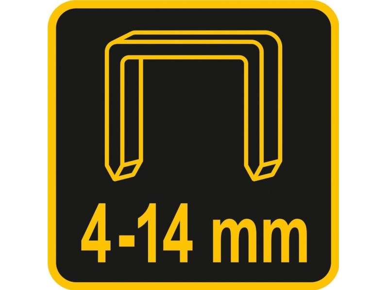 Vorel hæftemaskine til polstring i metal 4-14 mm (71052)