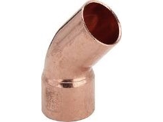 42 mm Juotosliitokset 45°:n kulmaan taivutettuina