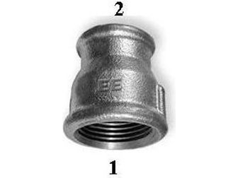 Zawiercie Foundry Reduceringshylsa M2 6/4 x 5/4 svart | VVS Artiklar - Rör & Kopplingar - Galvaniserade rör och rördelar | GameStuff