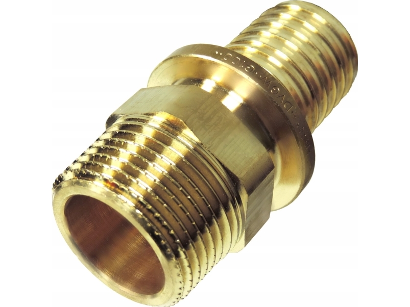 Tece Overgangsnippel Gz 16 Mm X 1/2" Messing (705502)