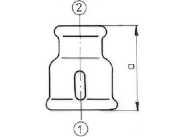 Zawiercie-gjuteriet Reduktionssled 11/2 x 3/4 svart | VVS Artiklar - Rör & Kopplingar - Galvaniserade rör och rördelar | GameStuff