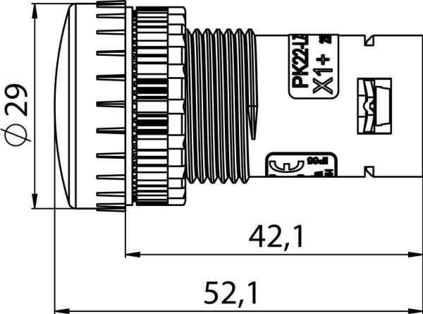 Spamel Led Kompaktlampe 230V Ac (Pk22-Lz-230-Led-Ac)