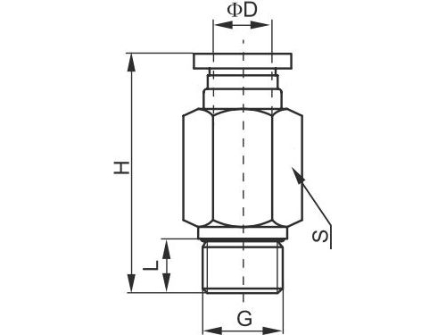 Prema-Forbindelse 3/8" 10Mm (84.0050.01.3810)