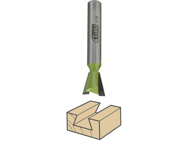 Luna Trapezoidal Cutter 14 ° D = 12.7Xh = 13/D = 8Mm Z = 2 For Dovetail Joints - 210190203