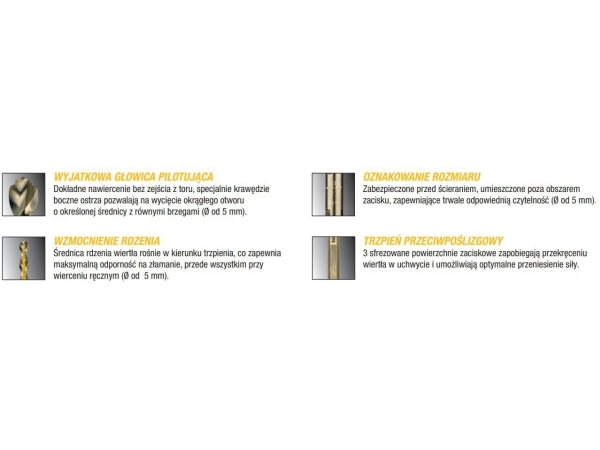 Dewalt cobalt cylindrical drill bit 7.5mm 10pcs. (DT4937)