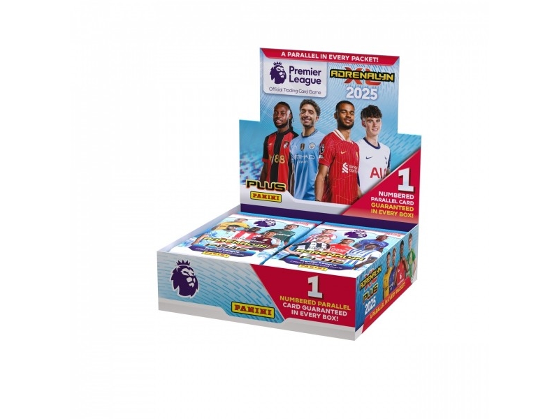 Panini Collection Kortos Premier League PLUS 2025 påse display 24 vnt. | Leksaker - Spel - Samlarkort | GameStuff