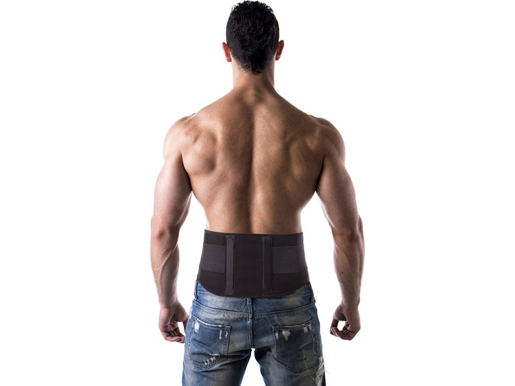 TOROS-GROUP stift støttebælte/korset sort str. 2 (215)