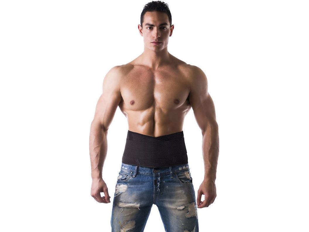 TOROS-GROUP Støttebælte 215 sort r. 3