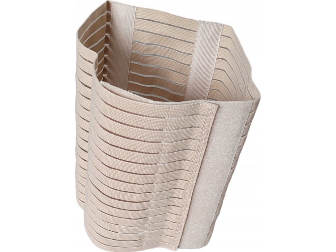 TOROS-GROUP Postoperativt bælte med afstivningsskinner, porøst - Højde 24 cm Størrelse 7 - 150P(b)-5