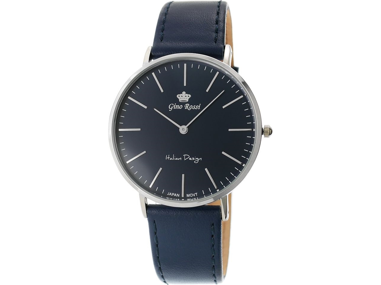 Zegarek Gino Rossi Męski Blend Slim Czarny (11014A-6F1)
