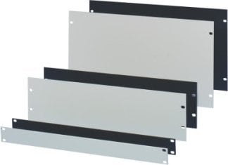 Schroff Frontpanel 19, 10 Hu, 3 Mm, Al, Anodiseret, Ubehandlede Kanter