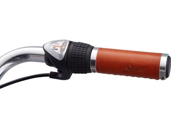 The-sliders Metro Black tasteful and comfortable, foldable bike, 2-in-1 scooter