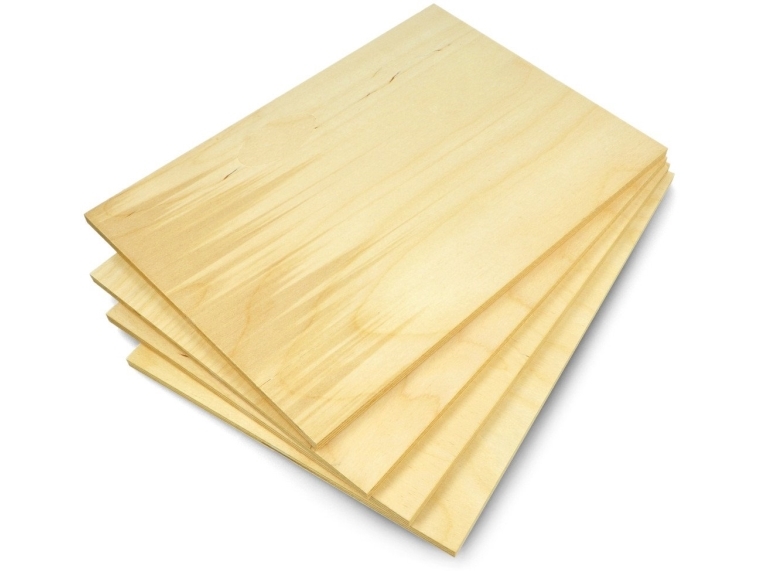 Björkplywood - 8mm - format 297x210mm - 4st} | Skrivare - Bläck, toner & förbrukningsvaror - 3D-förbrukningsvaror | GameStuff