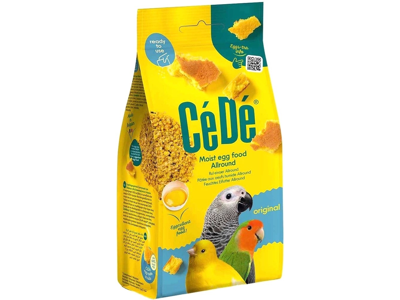 CeDe Original äggmat för fåglar 200 g | Sällskapsdjur - Fågel - Fågel mat | GameStuff