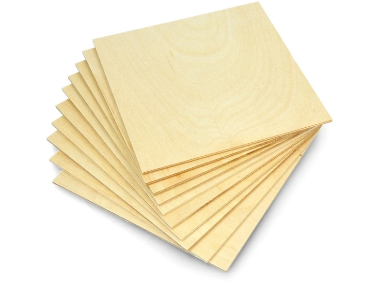 Björkplywood - 3mm - format 160x160mm - 10st} | Skrivare - Bläck, toner & förbrukningsvaror - 3D-förbrukningsvaror | GameStuff