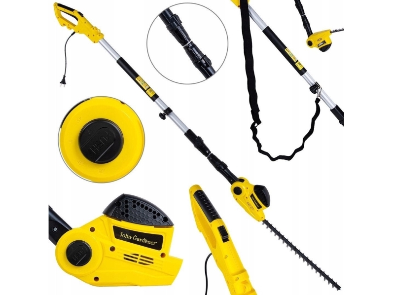 Elektrisk hækkeklipper med 51 cm stang (1)