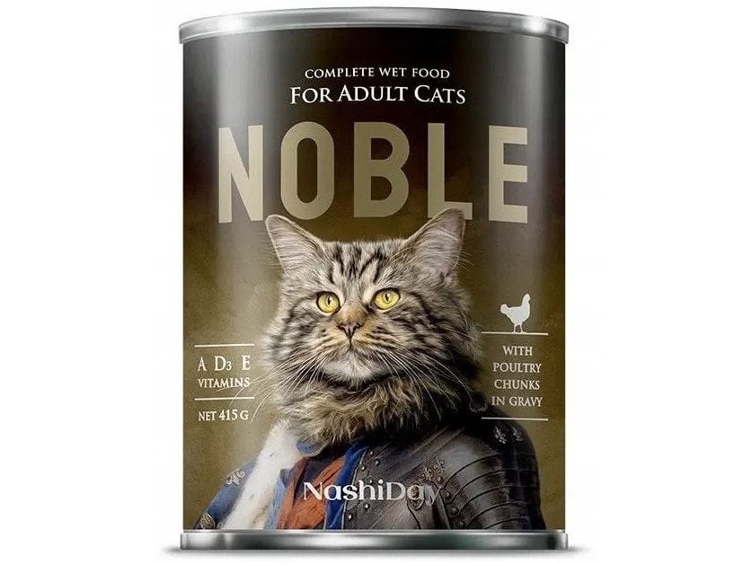 Pan Miesko Noble Cat 415 G Huhn (Stücke In Soße) /24