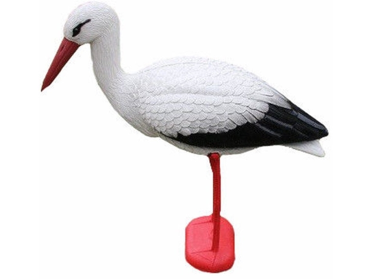 Dekorativ figur stork W015 66x25x78