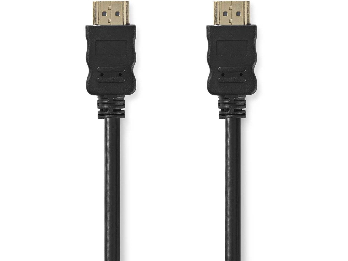 Kabel Hdmi-Hdmi 19Pin Spreudnis 10M (Hdmi 2.0) Melns