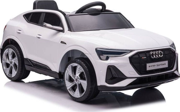 Lean Cars Batteriebetriebener Audi E- Tron Weiß Qls-6688