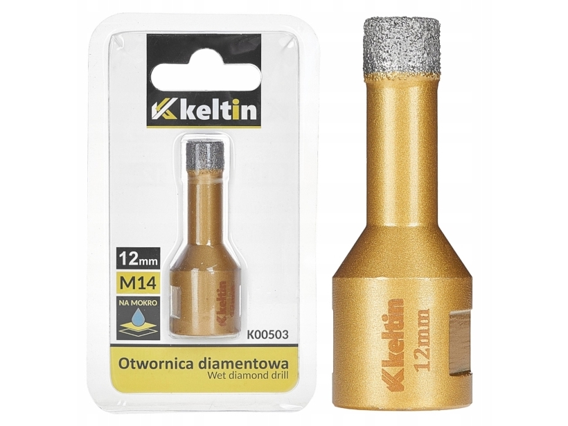 Keltin Diamantkopbor Til Fliser 12 Mm M14 (100)