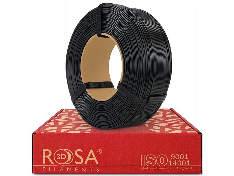 Filament Asa Schwarz 1 75 Mm 1 Kg Nachfüllpack Rosa3d
