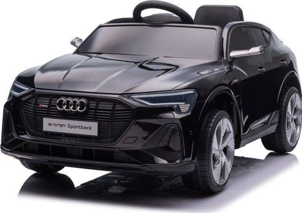 Lean Cars elbil på batteri Audi E-Tron svart QLS-6688 | Utomhusleksaker - El & Bensinfordon - Elbilar för barn 6V | GameStuff