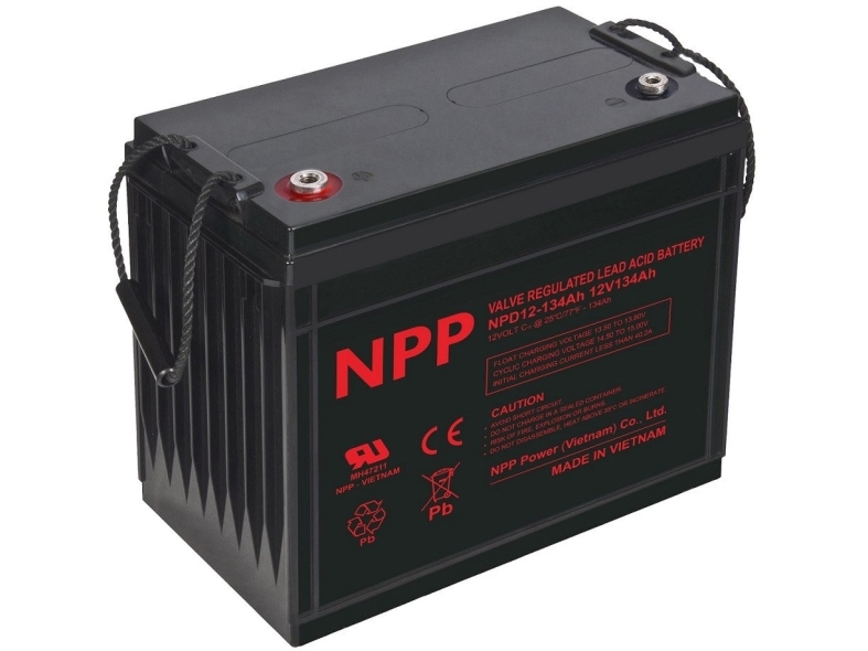 Brightsign Batteri 12V 134Ah T16(M8) Pb Deep Discharge Agm Npp