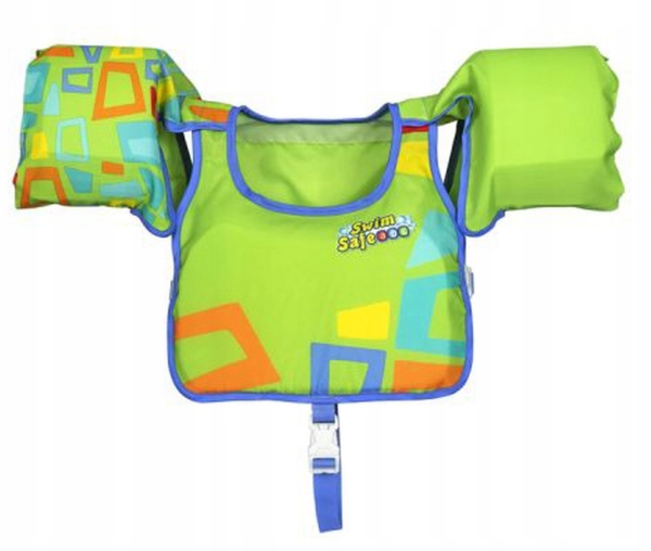 BESTWAY Aquastar Justerbar svømmevest til børn Large