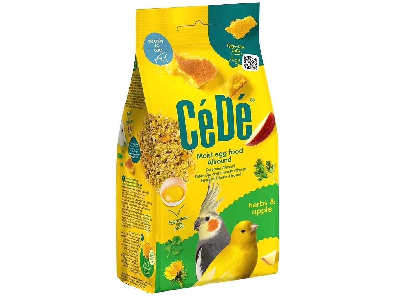 CeDe Allround Kostea linnunruoka Egg 200g
