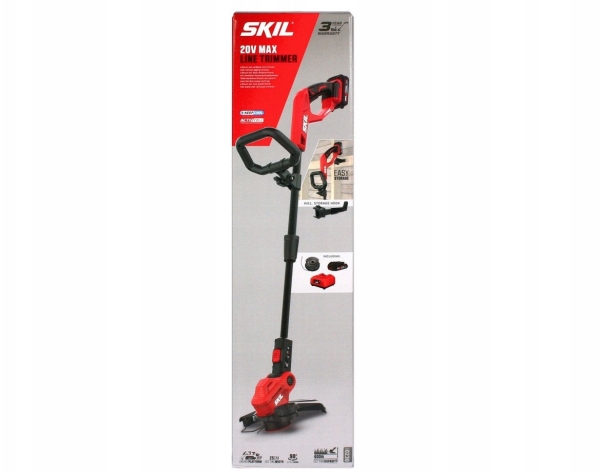 Skil_Red Skil Akumuliatorinė žoliapjovė su valu ir varikliu be šepetėlių (GT1E0231AA)