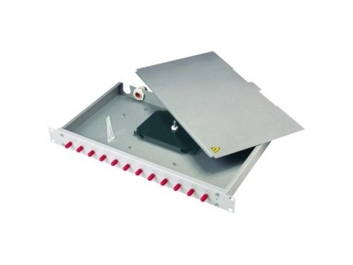 Telegrtner 19 Fo-Pp Bas-Eco 1U 12 Lcd Om3 Npt, Basis Eco Med Monterede Adaptere