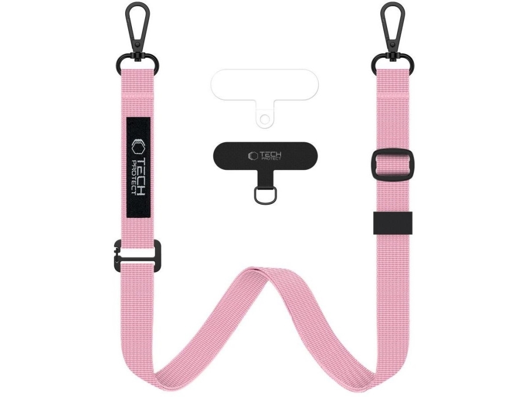 Tech-Protect C6s Rope Crossbody Baby Pink