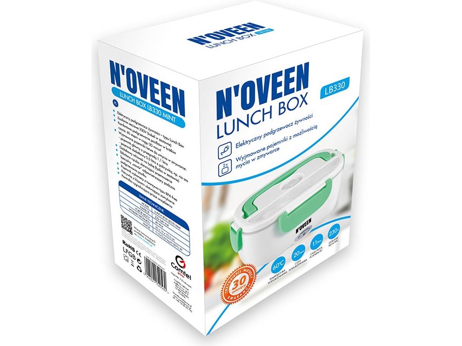 Elektrisk matlåda Noveen LB330 Mint | Köksutrustning - Köksredskap | GameStuff