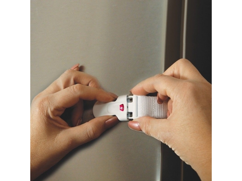 Dreambaby PCR802-justerbar låsestrop 2 stk